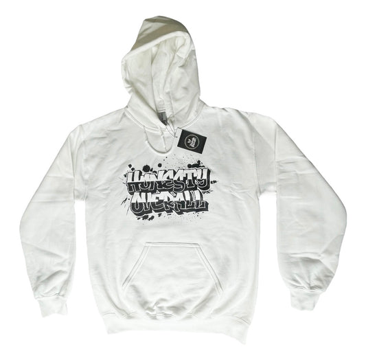 White Blotched Hoodie